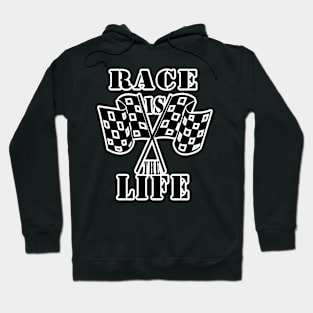 race is life Hoodie